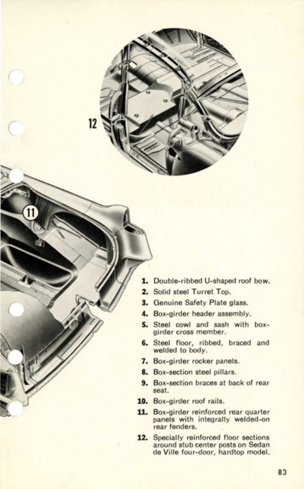 1956 Cadillac Salesmans Data Book Page 97
